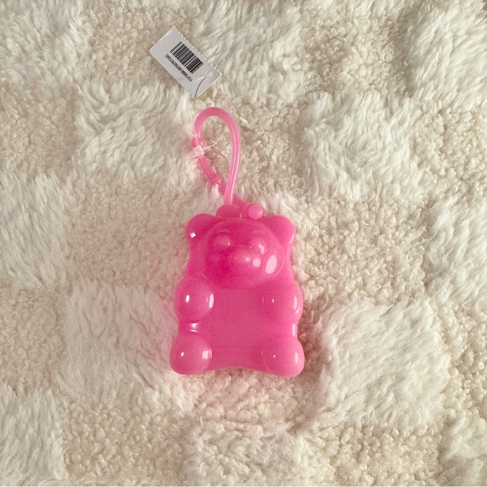Bath & Body Works Pink Gummy Bear PocketBac Hand Sanitizer Holder